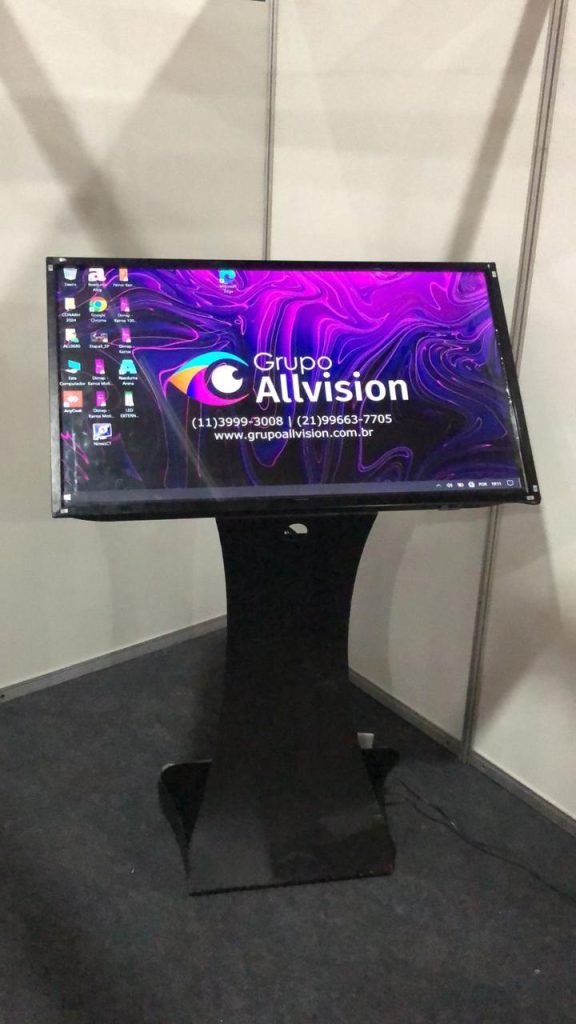 ALUGUEL DE TOTEM TOUCH SCREEN EM Belo horizonte MINAS GERAIS 32''ATE 86''ALUGUEL PAINEL DE LED EM 2025
