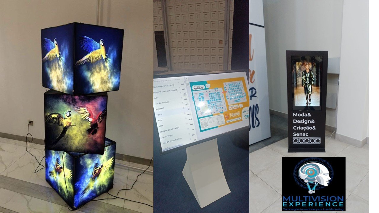 aluguel de tv em Santo Agostinho - aluguel de totem touch screen em Santo Agostinho - aluguel de holograma 3d em Santo Agostinho - aluguel de painel de led em Santo Agostinho