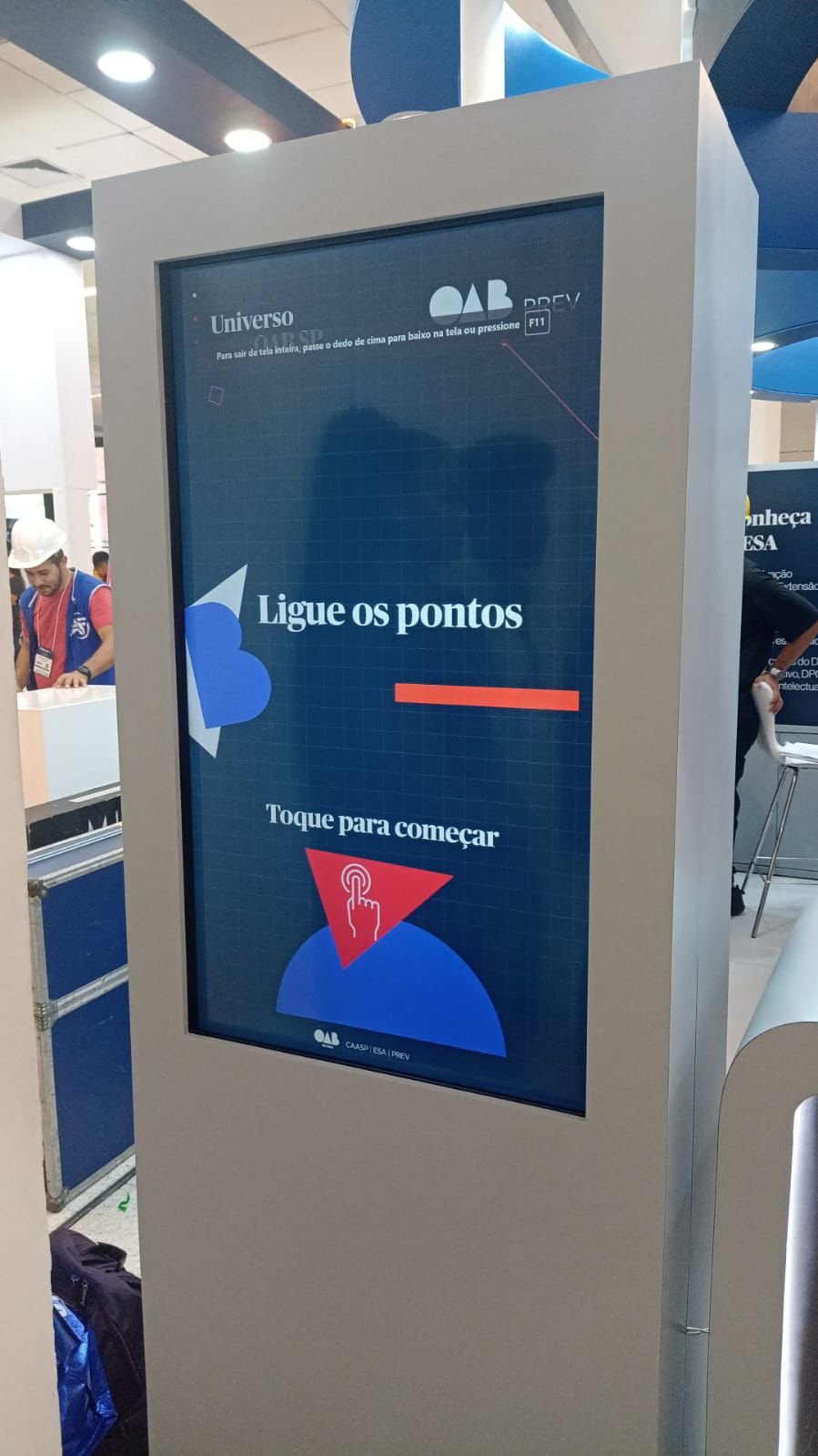Aluguer de Totem Touch para Palestras, Seminários, Workshops e Convenções em Lisboa, Vila Nova de Gaia 2026
